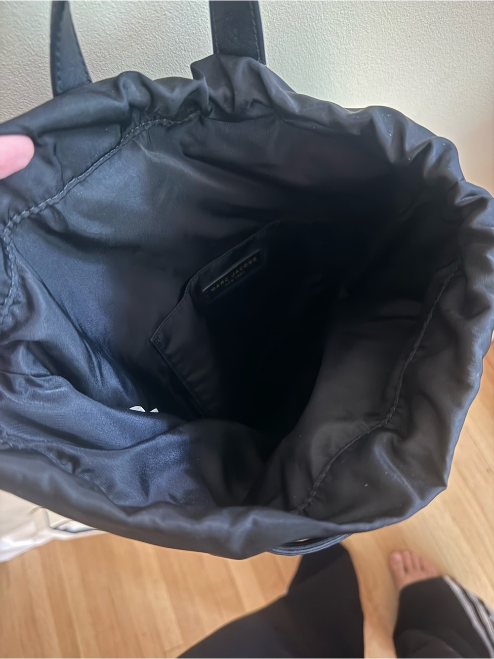 Marc Jacob’s Black Drawstring Backpack - Picture 3 of 3